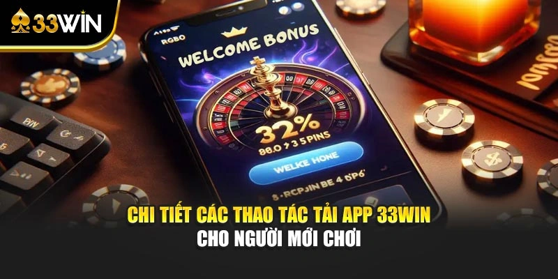 Chi tiết các thao tác tải app 33win cho người mới chơi