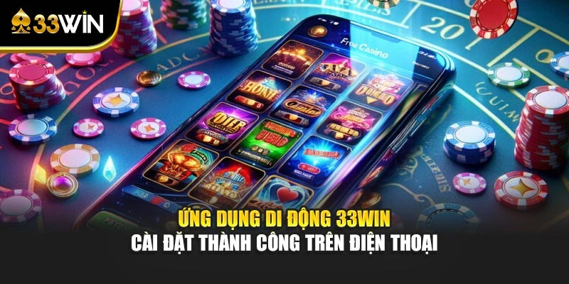 Trang chủ 24 Ứng dụng di động 33win cài đặt thành công trên điện thoại